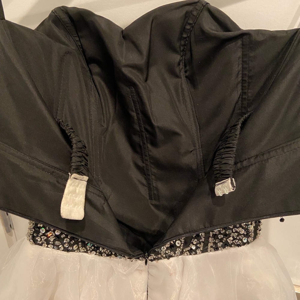 Vintage Beaded/Sequin Strapless Party Dress - Picture 10 of 14